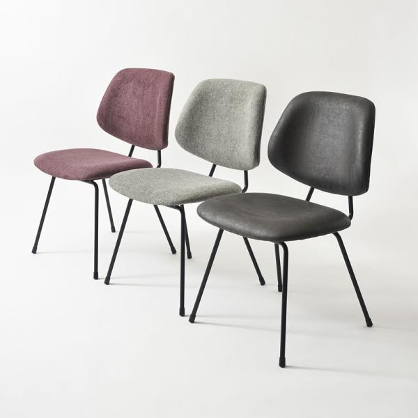 椅子 チェアー ダイニングチェア リビング ブラック グレー スチール クロスレザー アームレス ゆったり ボリューム ワイド 幅広 スタイリッシュ モダン お洒落 椅子 チェアー ダイニングチェア リビング ブラック グレー スチール クロスレザー アームレス ゆったり ボリューム ワイド 幅広 スタイリッシュ モダン お洒落