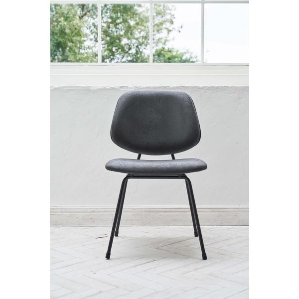 椅子 チェアー ダイニングチェア リビング ブラック グレー スチール クロスレザー アームレス ゆったり ボリューム ワイド 幅広 スタイリッシュ モダン お洒落 椅子 チェアー ダイニングチェア リビング ブラック グレー スチール クロスレザー アームレス ゆったり ボリューム ワイド 幅広 スタイリッシュ モダン お洒落