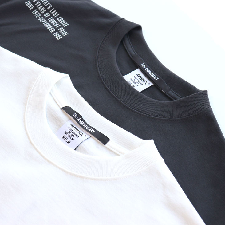 AVIREX アヴィレックス ミリタリーポケット半袖Ｔ MIL. POCKET T-SHIRT プリント VF-31 TOMCATTERS 50周年 チャック ポケット 783-5134015