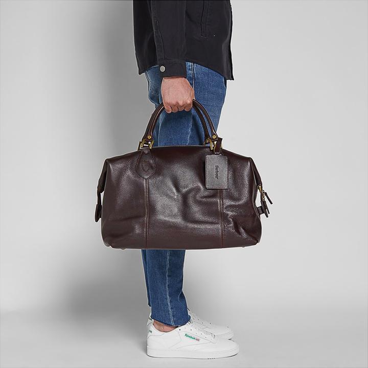 Leather Travel Explorer Holdall bag