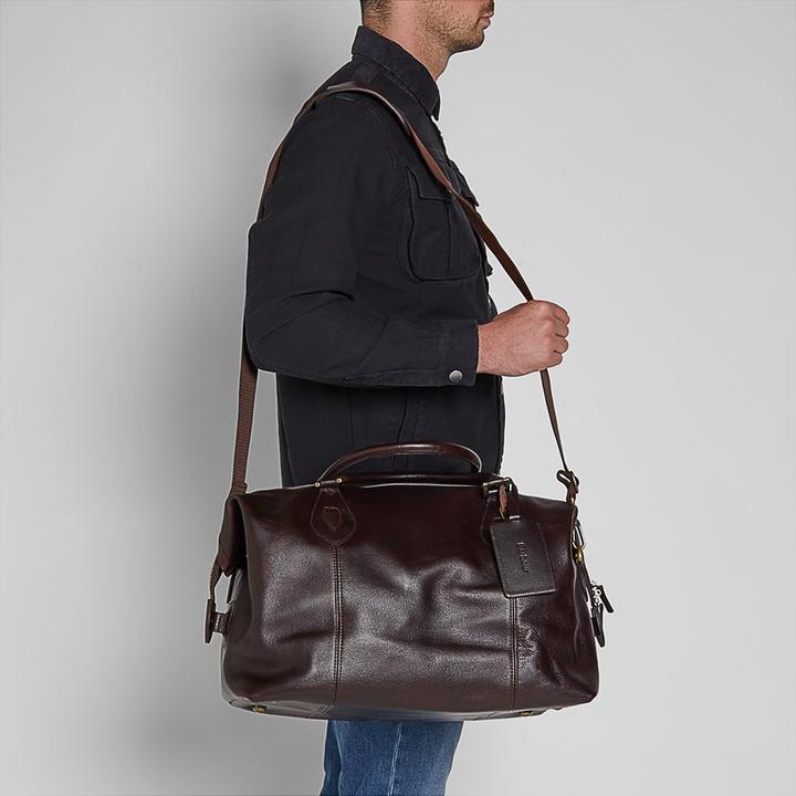 Leather Travel Explorer Holdall bag