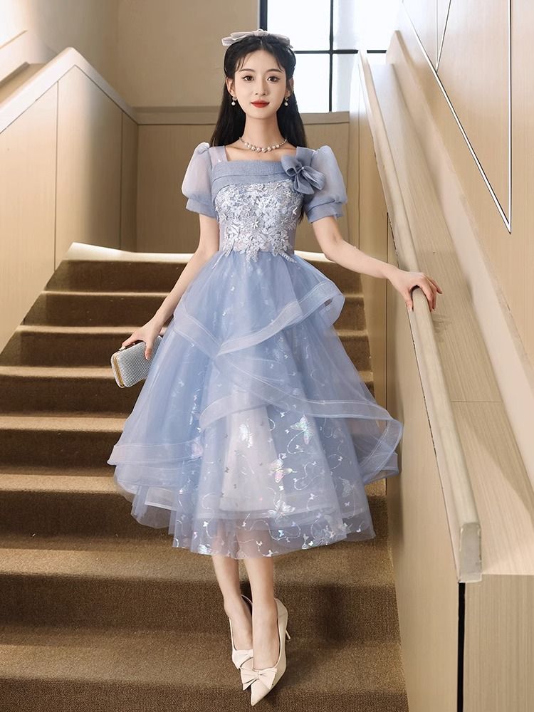 女性のためのイブニングドレススカート 2025 誕生日パーティー気質ホストパーティーチュチュスカート 女性のためのイブニングドレススカート 2025 誕生日パーティー気質ホストパーティーチュチュスカート