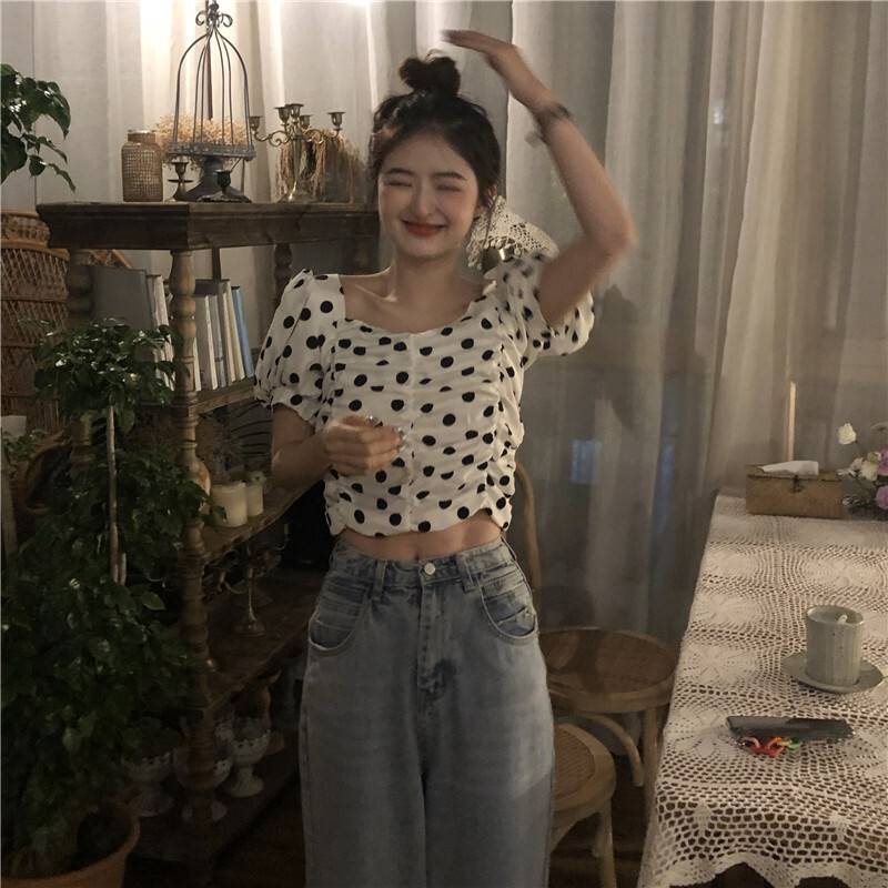 トップス レディース カットソー ブラウス 半袖 スクエアネック カシュクール パフスリーブ ドット 柄 大人 可愛い きれいめ 上品 おしゃれ クール カジュアル シンプル ナチュラル ガーリー 夏 トップス レディース カットソー ブラウス 半袖 スクエアネック カシュクール パフスリーブ ドット 柄 大人 可愛い きれいめ 上品 おしゃれ クール カジュアル シンプル ナチュラル ガーリー 夏