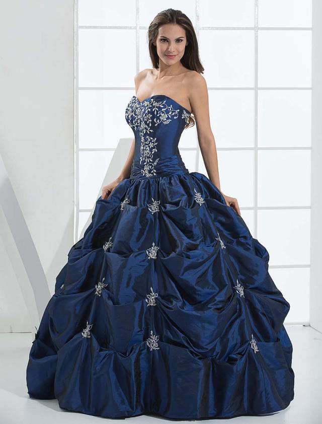 【短納期】ブルーウェディングドレス サテン ビーズ ビンテージ ストラップレス スウィートハート フロア丈 ブライダルドレス 【短納期】ブルーウェディングドレス サテン ビーズ ビンテージ ストラップレス スウィートハート フロア丈 ブライダルドレス