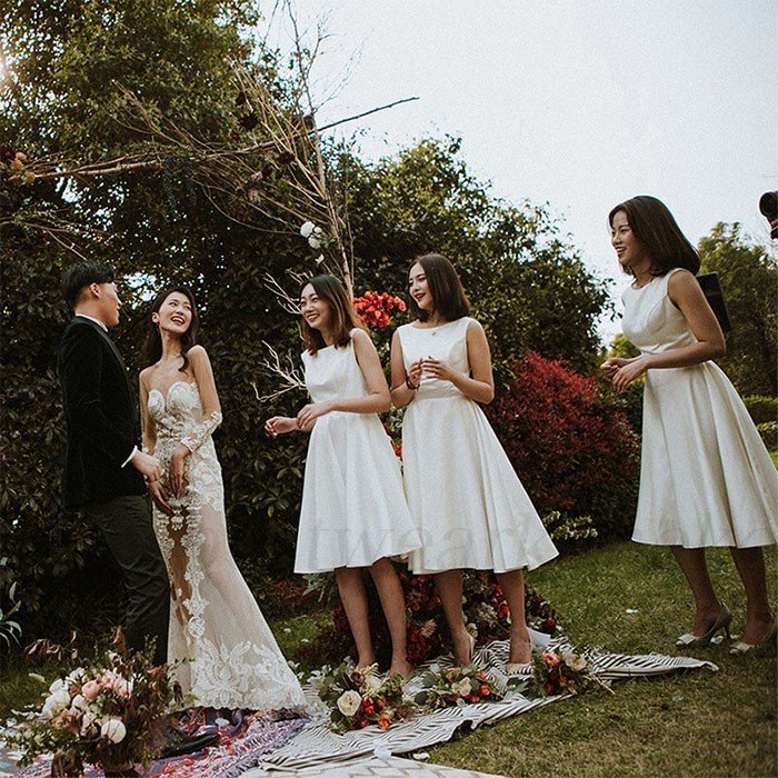 ウエディングドレス 二次会 白 結婚式 Aラインワンピース ドレス レディース 大人 着痩せ 上品 ウエディングドレス 二次会 白 結婚式 Aラインワンピース ドレス レディース 大人 着痩せ 上品