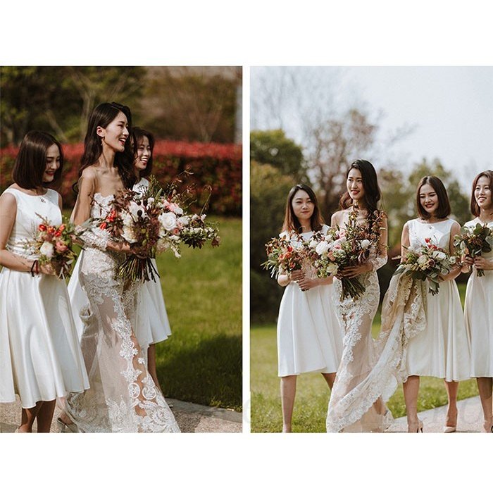 ウエディングドレス 二次会 白 結婚式 Aラインワンピース ドレス レディース 大人 着痩せ 上品 ウエディングドレス 二次会 白 結婚式 Aラインワンピース ドレス レディース 大人 着痩せ 上品