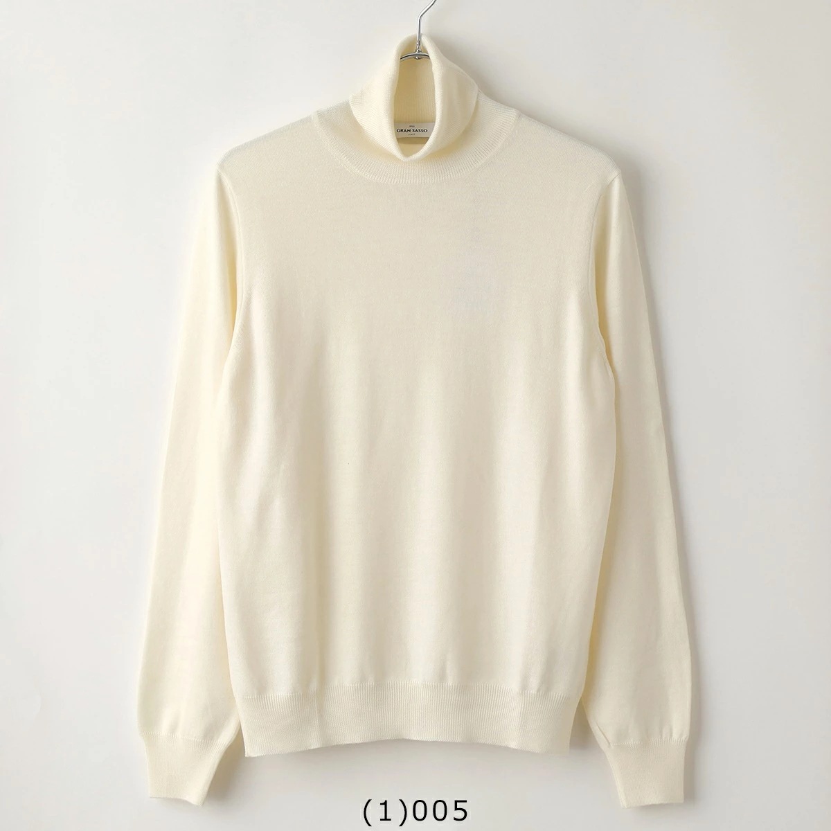 GRAN SASSO グランサッソ 55157 14290 カラー13色 タートルネック ニット 長袖 ハイゲージ 12ゲージ 12G メリノウール 無地 メン GRAN SASSO グランサッソ 55157 14290 カラー13色 タートルネック ニット 長袖 ハイゲージ 12ゲージ 12G メリノウール 無地 メン
