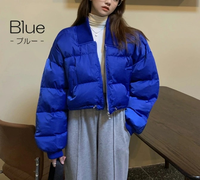 お財布に優しいショート丈が脚長効果でスタイルアップ!襟なし ショート丈 コート ジャケット クロップド 中綿コート ジャンパー パデッドジャケット パデッドコート クロップドブルゾン お財布に優しいショート丈が脚長効果でスタイルアップ!襟なし ショート丈 コート ジャケット クロップド 中綿コート ジャンパー パデッドジャケット パデッドコート クロップドブルゾン