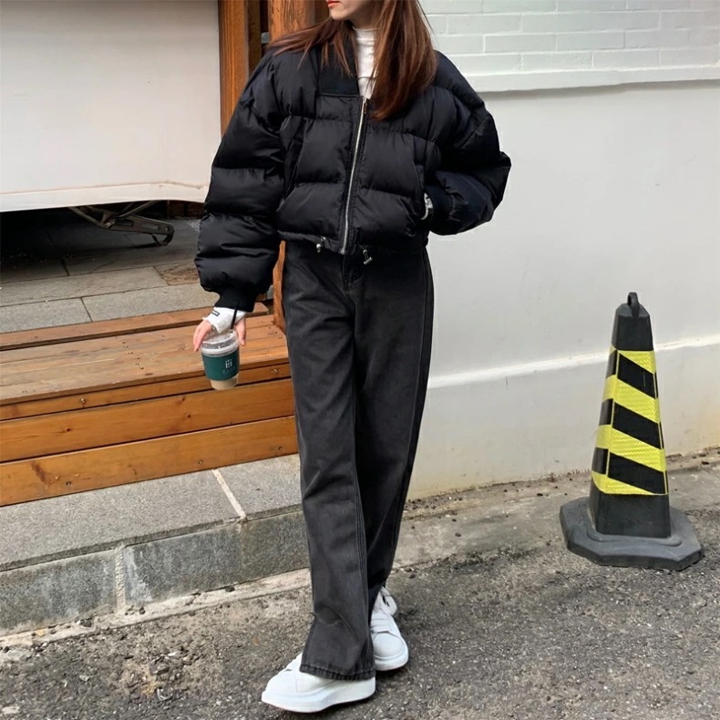 お財布に優しいショート丈が脚長効果でスタイルアップ!襟なし ショート丈 コート ジャケット クロップド 中綿コート ジャンパー パデッドジャケット パデッドコート クロップドブルゾン お財布に優しいショート丈が脚長効果でスタイルアップ!襟なし ショート丈 コート ジャケット クロップド 中綿コート ジャンパー パデッドジャケット パデッドコート クロップドブルゾン