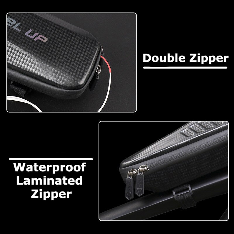 ホイールアップ防水自転車のフロントバッグ防雨ハードシェルサイクリングバッグ高容量トップチューブ自転車バッグサイクリングアクセサリー ホイールアップ防水自転車のフロントバッグ防雨ハードシェルサイクリングバッグ高容量トップチューブ自転車バッグサイクリングアクセサリー