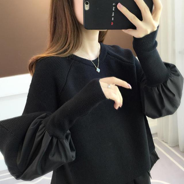 トップス 異素材 切り替え ニット セーター 長袖 レイヤード風 ドッキング 重ね着風 オシャレ トレンド 人気 プチプラ おしゃれ見え 韓国ファッション レディース トップス 異素材 切り替え ニット セーター 長袖 レイヤード風 ドッキング 重ね着風 オシャレ トレンド 人気 プチプラ おしゃれ見え 韓国ファッション レディース