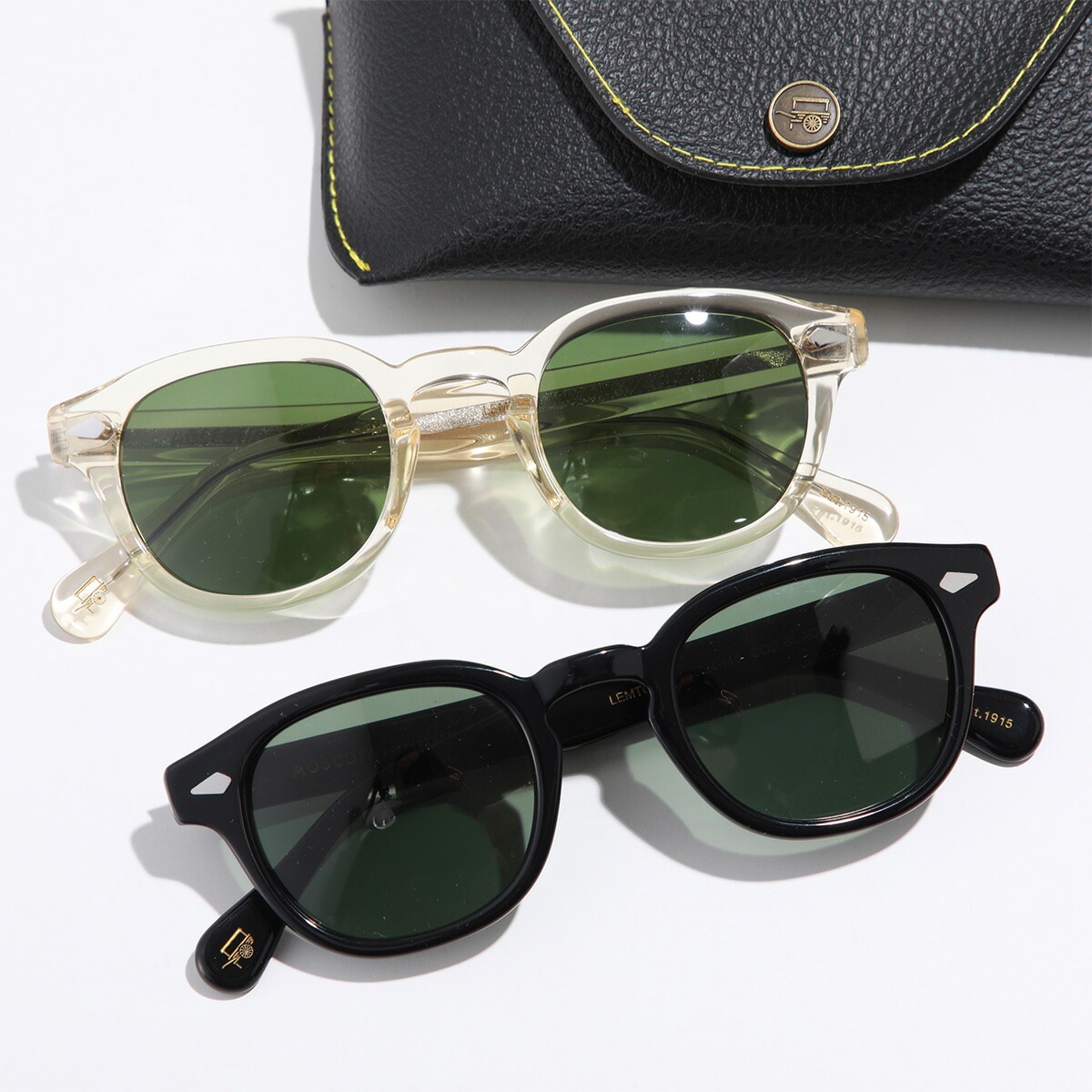 MOSCOT モスコット サングラス LEMTOSH SUN レムトッシュ レディース ウェリントン型 クリアフレーム めがね メガネ 眼鏡 アイウェア カラー2色