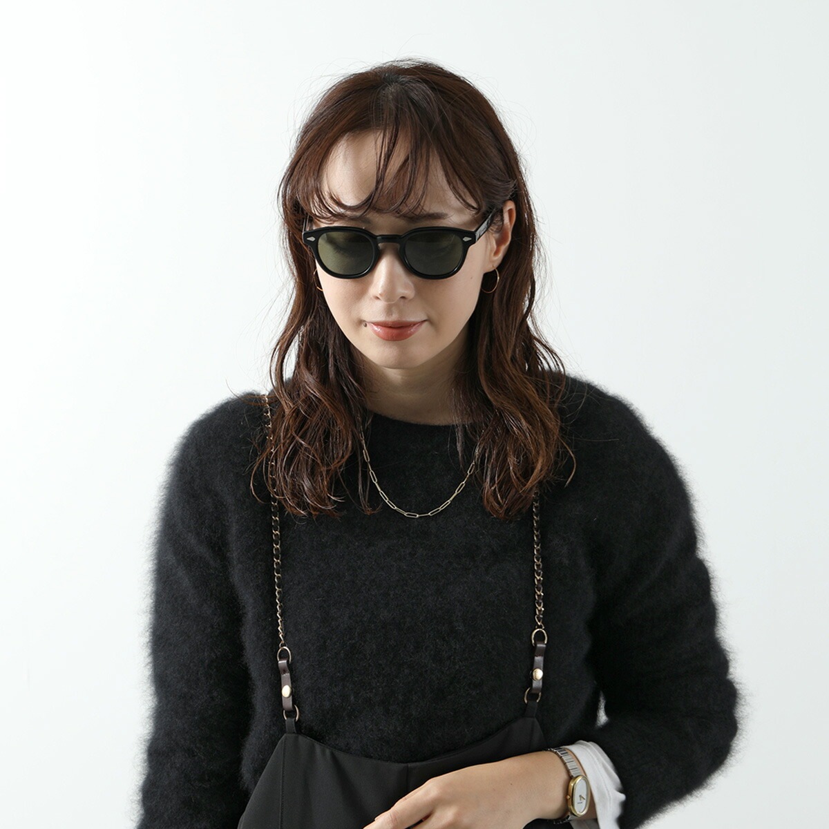 MOSCOT モスコット サングラス LEMTOSH SUN レムトッシュ レディース ウェリントン型 クリアフレーム めがね メガネ 眼鏡 アイウェア カラー2色