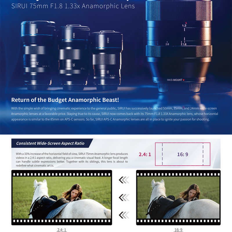 SIRUI カメラレンズ (キヤノンRF用) SR75-RF-JP SIRUI カメラレンズ (キヤノンRF用) SR75-RF-JP