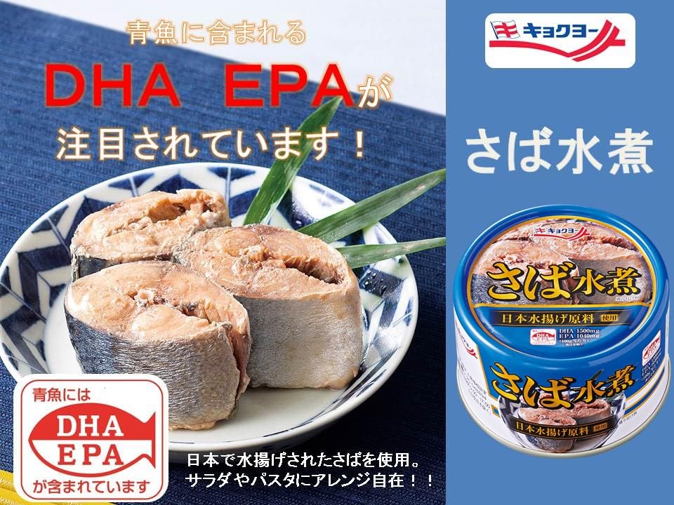 キョクヨー さば水煮 缶詰 160G ×24個