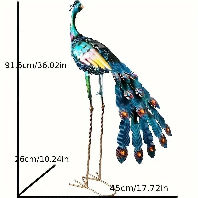 ガーデン オブジェ 孔雀 エレガント ソーラー 充電 ライト おしゃれ かわいい 置物 オーナメント ガーデニング 動物 アニマル 4-7 ガーデン オブジェ 孔雀 エレガント ソーラー 充電 ライト おしゃれ かわいい 置物 オーナメント ガーデニング 動物 アニマル 4-7