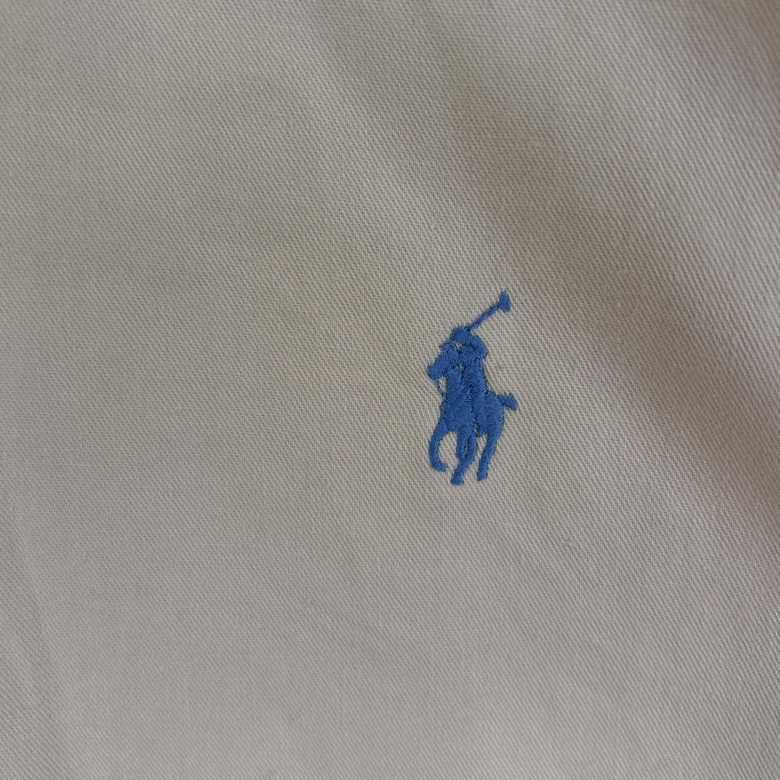 古着 90s/90年代 長袖シャツ ボタンダウンシャツ ワンポイント ロゴ 刺繍 大きいサイズ XL イエロー系 無地 メンズ 古着 90s/90年代 長袖シャツ ボタンダウンシャツ ワンポイント ロゴ 刺繍 大きいサイズ XL イエロー系 無地 メンズ