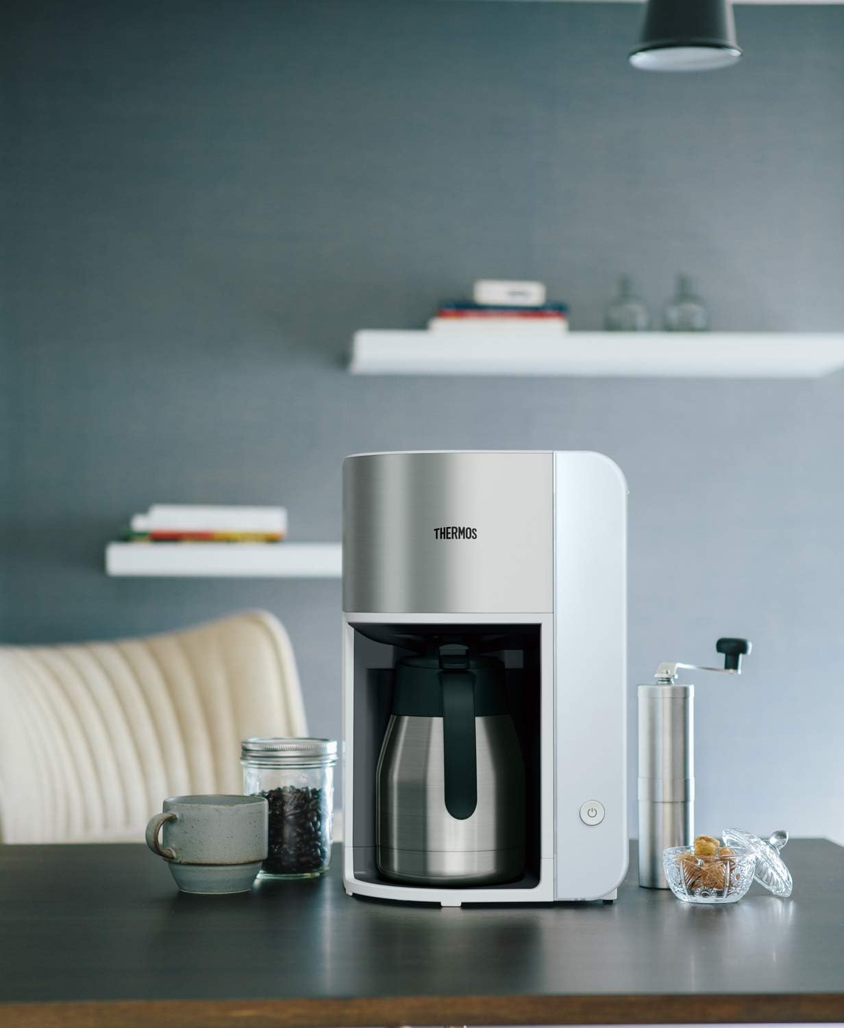 真空断熱ポット コーヒーメーカー 1L ホワイト ECK-1000 WH 真空断熱ポット コーヒーメーカー 1L ホワイト ECK-1000 WH