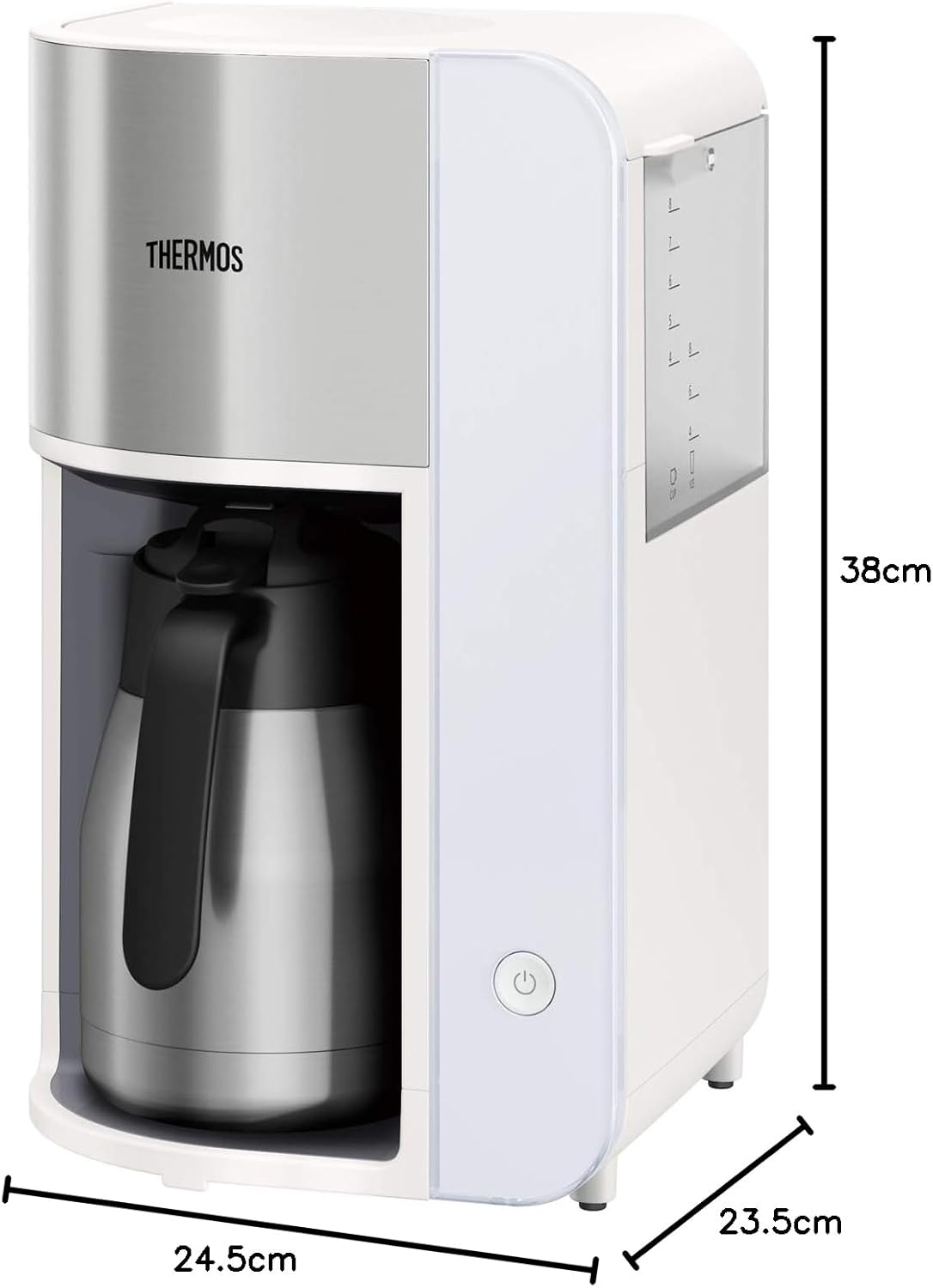 真空断熱ポット コーヒーメーカー 1L ホワイト ECK-1000 WH 真空断熱ポット コーヒーメーカー 1L ホワイト ECK-1000 WH