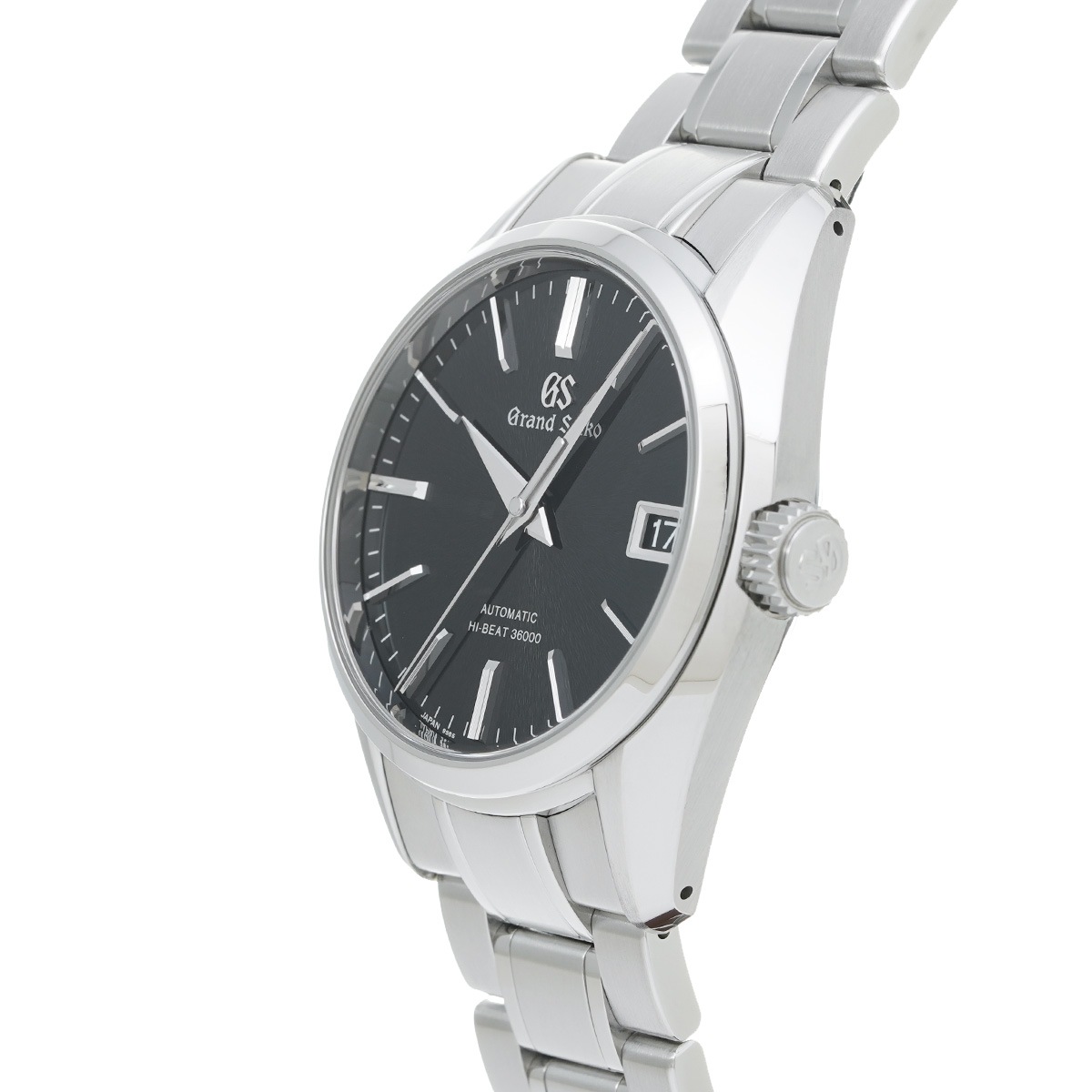 グランドセイコー ヘリテージコレクション メカニカル ハイビート36000 SBGH205 ブラック メンズ 腕時計 自動巻き 中古 銀蔵