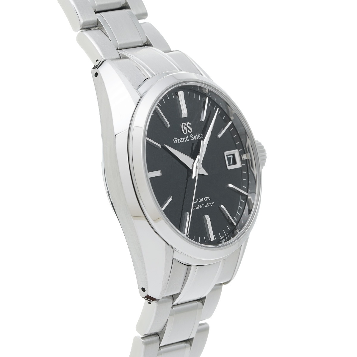 グランドセイコー ヘリテージコレクション メカニカル ハイビート36000 SBGH205 ブラック メンズ 腕時計 自動巻き 中古 銀蔵