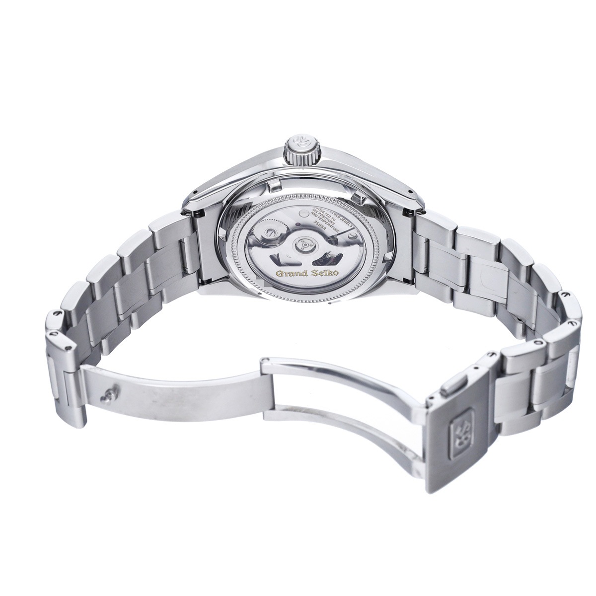 グランドセイコー ヘリテージコレクション メカニカル ハイビート36000 SBGH205 ブラック メンズ 腕時計 自動巻き 中古 銀蔵