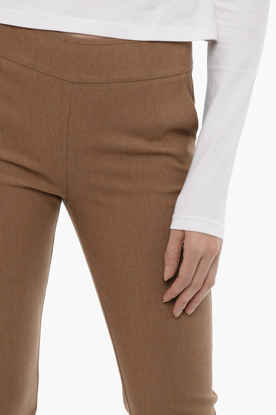 LOUIS F1366 CAMEL 秋冬2020 パンツ レディース dk