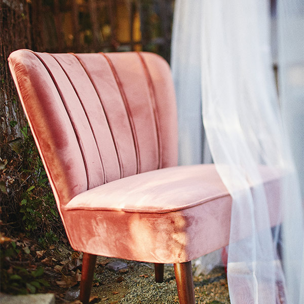 ソファ 1人掛け シングルソファ クラシック調 幅62.5cm