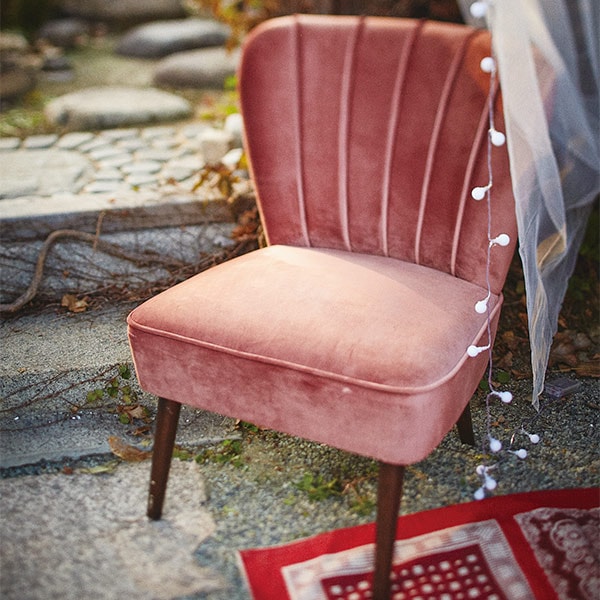 ソファ 1人掛け シングルソファ クラシック調 幅62.5cm