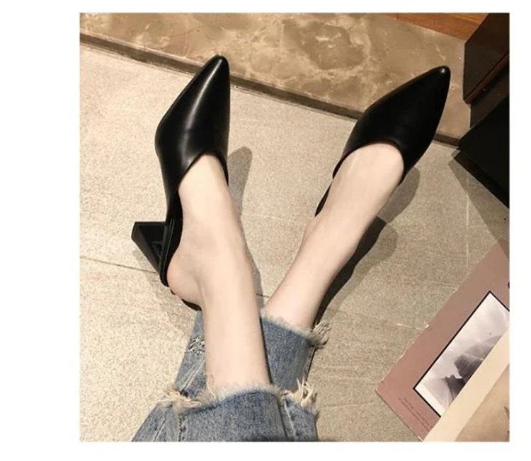 ピンヒール シンプル おしゃれな ハーフスリッパ サンダル サンダル パンプス 疲れないピンヒール 気質 レディース 包頭 大人気新商品気高い 通勤 L ポインテッドトゥ 歩きやすい ピンヒール シンプル おしゃれな ハーフスリッパ サンダル サンダル パンプス 疲れないピンヒール 気質 レディース 包頭 大人気新商品気高い 通勤 L ポインテッドトゥ 歩きやすい