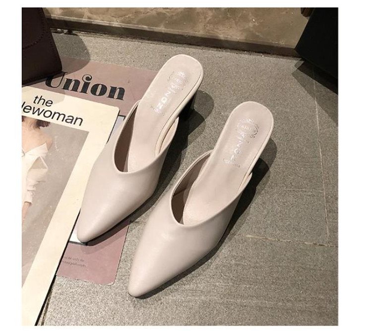 ピンヒール シンプル おしゃれな ハーフスリッパ サンダル サンダル パンプス 疲れないピンヒール 気質 レディース 包頭 大人気新商品気高い 通勤 L ポインテッドトゥ 歩きやすい ピンヒール シンプル おしゃれな ハーフスリッパ サンダル サンダル パンプス 疲れないピンヒール 気質 レディース 包頭 大人気新商品気高い 通勤 L ポインテッドトゥ 歩きやすい