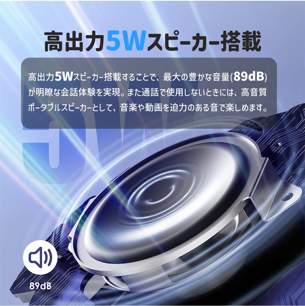 【年末年始セール10%OFF】 イミート Luna Plus スピーカーフォン 8つ 360度 無指向性 マイク エコーキャンセリング ノイズリダクション Bluetooth5.3 ワイヤレ