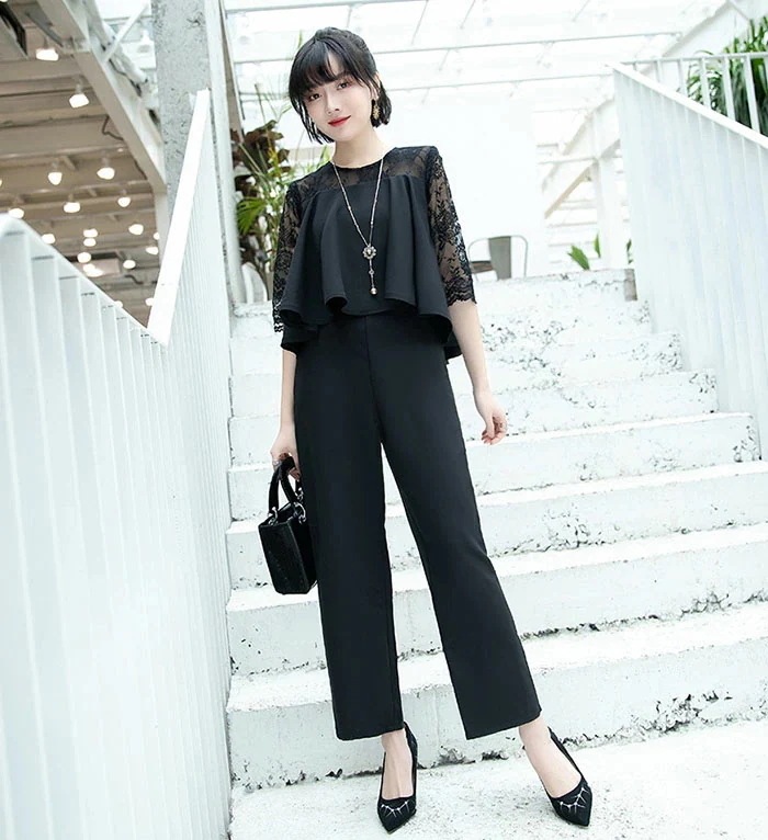 パンツドレス レディース パンツスーツ セットアップ レース フリル ロングパンツ フレア袖 無地 女の子 結婚式 卒業式 入学式 結婚式 二次会 ガウチョパンツ ワイドパンツ 体型カ パンツドレス レディース パンツスーツ セットアップ レース フリル ロングパンツ フレア袖 無地 女の子 結婚式 卒業式 入学式 結婚式 二次会 ガウチョパンツ ワイドパンツ 体型カ