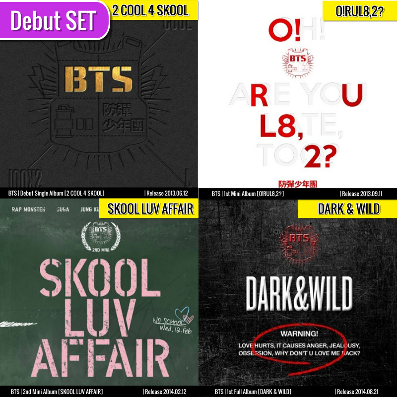 Qoo10] BIGHIT Entertainment [SET選択] BTS アルバム全集 花