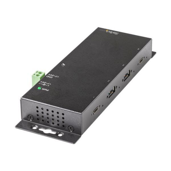 StarTech.com 4ポートUSB-Cハブ USB Type-Cポートx2/Type-Ax2 ブラック HB31C2A2CME1個 StarTech.com 4ポートUSB-Cハブ USB Type-Cポートx2/Type-Ax2 ブラック HB31C2A2CME1個