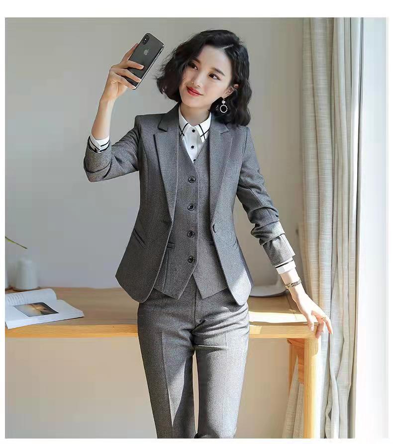 2色 韓国ファッションスーツ /フォーマルスーツ 卒業式 入学式リクルートスーツ レディースOL通勤 2色 韓国ファッションスーツ /フォーマルスーツ 卒業式 入学式リクルートスーツ レディースOL通勤