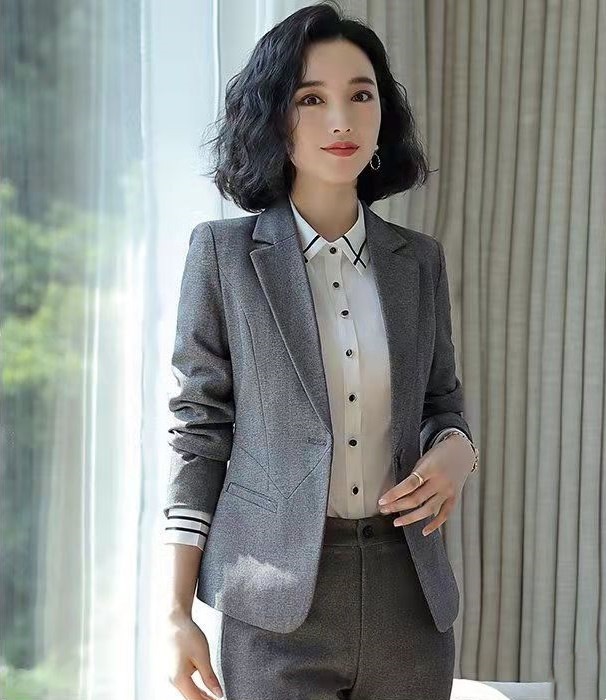 2色 韓国ファッションスーツ /フォーマルスーツ 卒業式 入学式リクルートスーツ レディースOL通勤 2色 韓国ファッションスーツ /フォーマルスーツ 卒業式 入学式リクルートスーツ レディースOL通勤