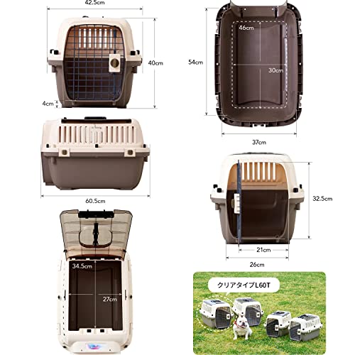 サイズ:L60 【OFT】 ペットケンネル ファーストクラス トップオープンクリア L60Tクリア サイズ:L60 【OFT】 ペットケンネル ファーストクラス トップオープンクリア L60Tクリア