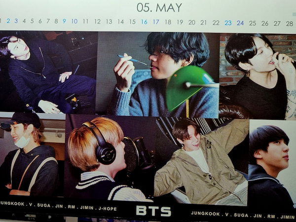 Qoo10] BTS 2025年 カレンダー / BT