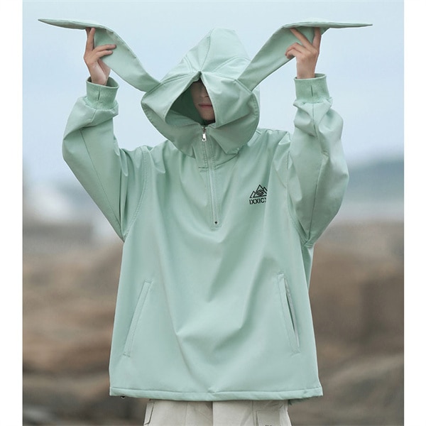 L.L.Bean レインコート オリーブグリーン ブラウン　2XL AH スキーウェア スノーボードウェア 裏起毛 レディース 上下セット