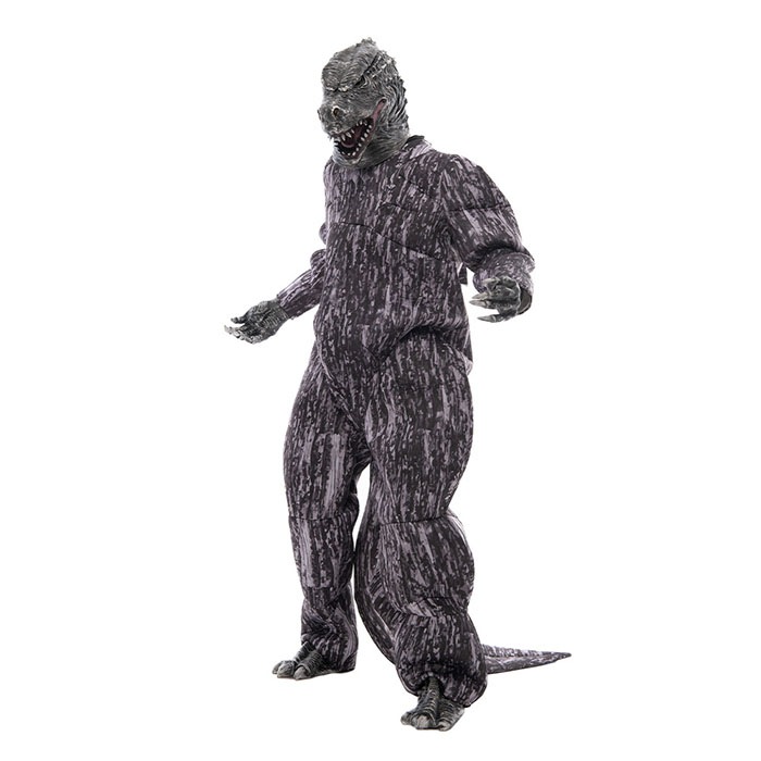 ハロウィン 仮装 ゴジラ コスプレ 怪獣 コスチューム 恐竜 衣装 メンズ 4点セット 大きいサイズ 男性 大人 パーティー 舞台 演出服 イベント 写真撮影 ステージ 演劇 余興 学祭 学園祭 忘年