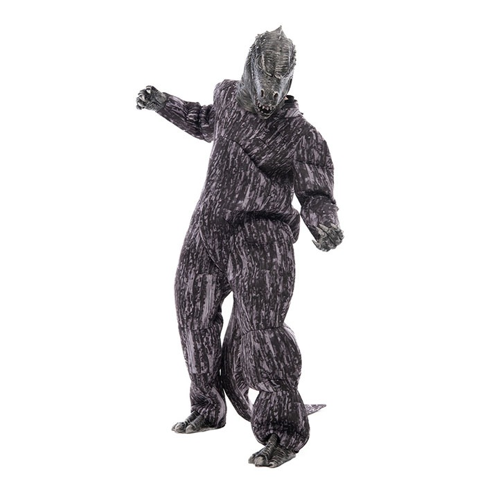 ハロウィン 仮装 ゴジラ コスプレ 怪獣 コスチューム 恐竜 衣装 メンズ 4点セット 大きいサイズ 男性 大人 パーティー 舞台 演出服 イベント 写真撮影 ステージ 演劇 余興 学祭 学園祭 忘年