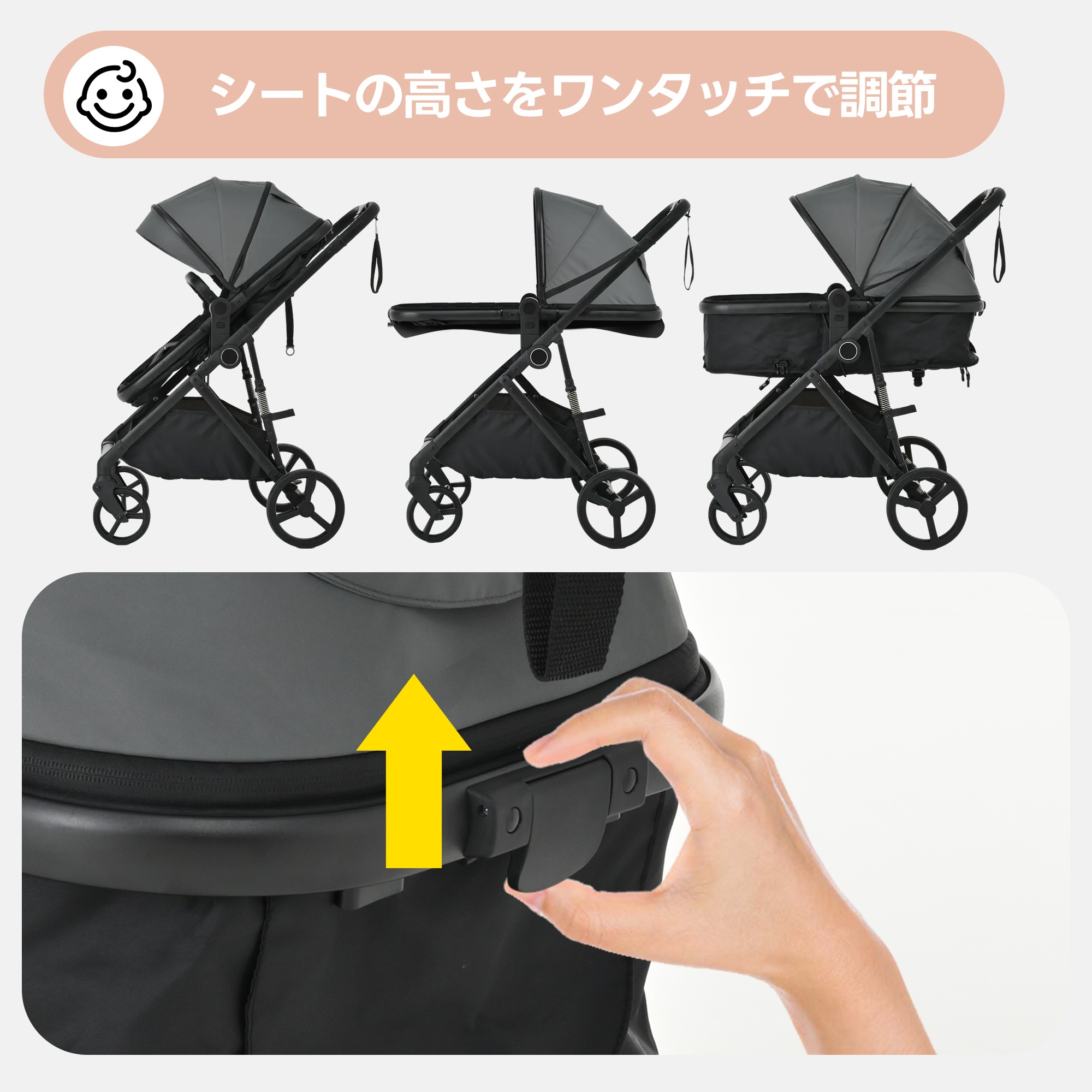 ベビーカー 超軽量 折りたたみ バギー 4輪ベビーカー ワンタッチ 手押し車 乳母車 日よけカバー チャイルドカー 乳幼児 軽量コンパクト おでかけバギー 出産祝い 車 【ベージュ】 ベビーカー 超軽量 折りたたみ バギー 4輪ベビーカー ワンタッチ 手押し車 乳母車 日よけカバー チャイルドカー 乳幼児 軽量コンパクト おでかけバギー 出産祝い 車 【ベージュ】