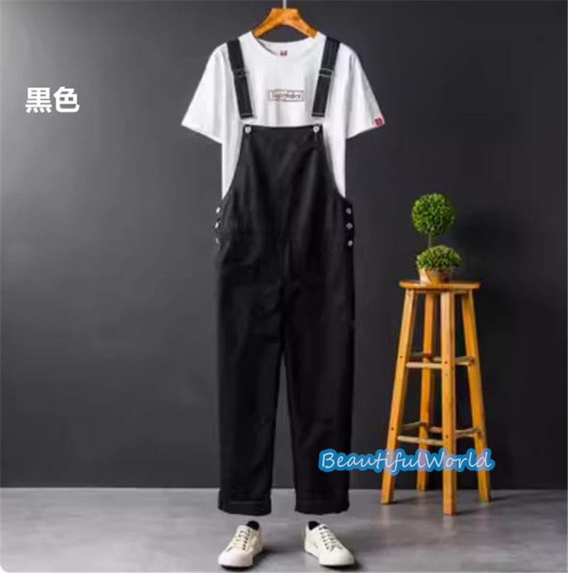 サロペット メンズ オーバーオール つなぎ オールインワン無地 サスペンダー ストリートアメカジ 作業服 春秋 お洒落24bdk18 サロペット メンズ オーバーオール つなぎ オールインワン無地 サスペンダー ストリートアメカジ 作業服 春秋 お洒落24bdk18