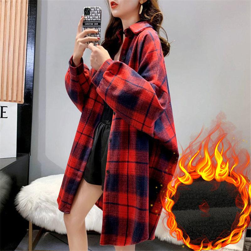 シャツ 裏起毛 防寒 レディース 服 チェック柄 ロング ゆったり 長袖 開襟 裏ボア 暖かい あったか 厚手 トップス カジュアル 通勤通学 シャツ 裏起毛 防寒 レディース 服 チェック柄 ロング ゆったり 長袖 開襟 裏ボア 暖かい あったか 厚手 トップス カジュアル 通勤通学