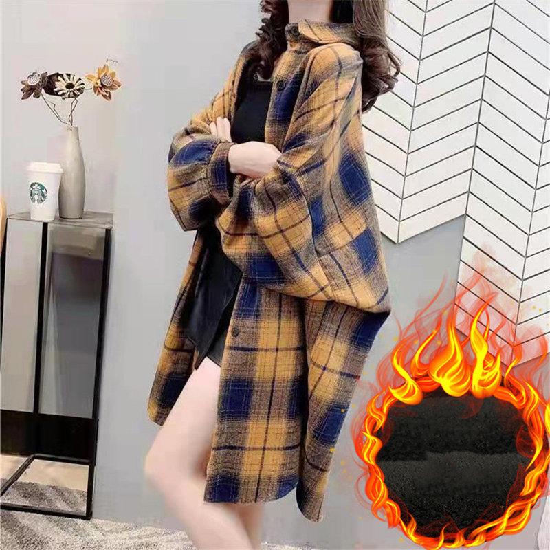 シャツ 裏起毛 防寒 レディース 服 チェック柄 ロング ゆったり 長袖 開襟 裏ボア 暖かい あったか 厚手 トップス カジュアル 通勤通学 シャツ 裏起毛 防寒 レディース 服 チェック柄 ロング ゆったり 長袖 開襟 裏ボア 暖かい あったか 厚手 トップス カジュアル 通勤通学