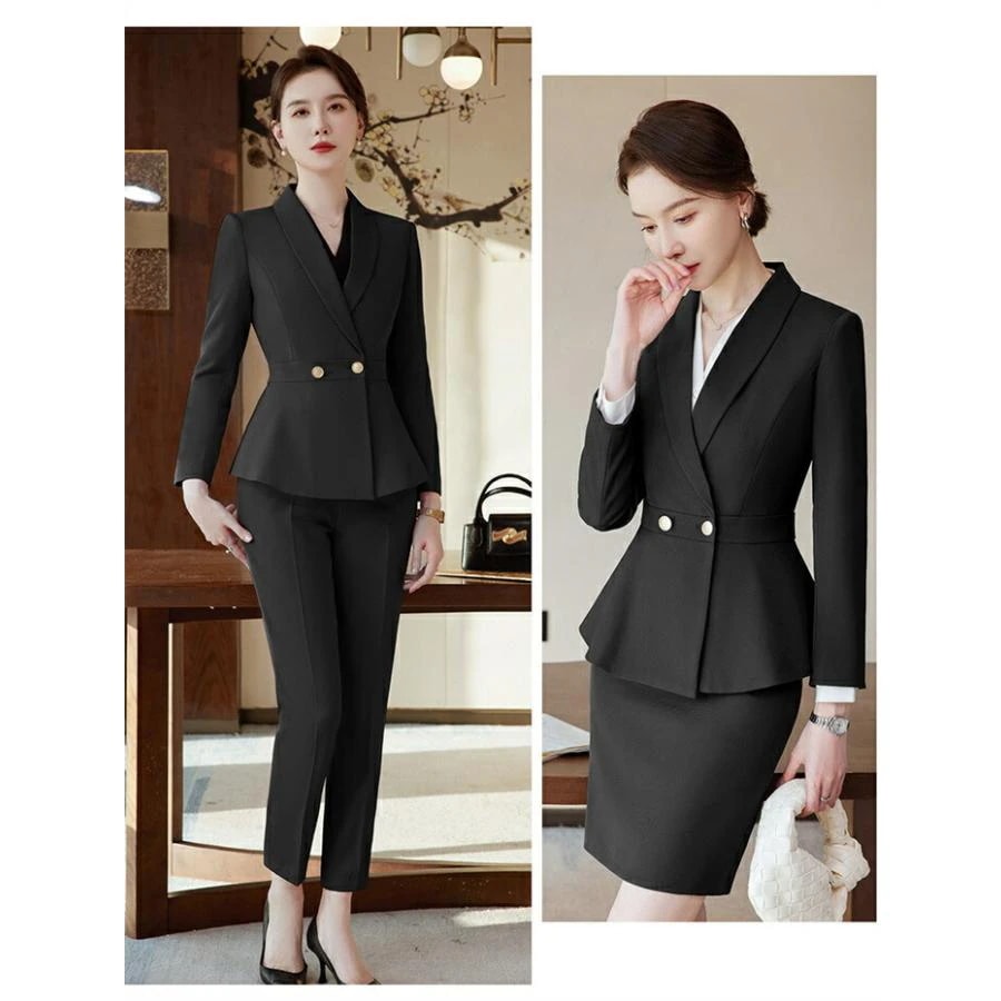 スーツ レディース セットアップ ビジネススーツ パンツスーツ