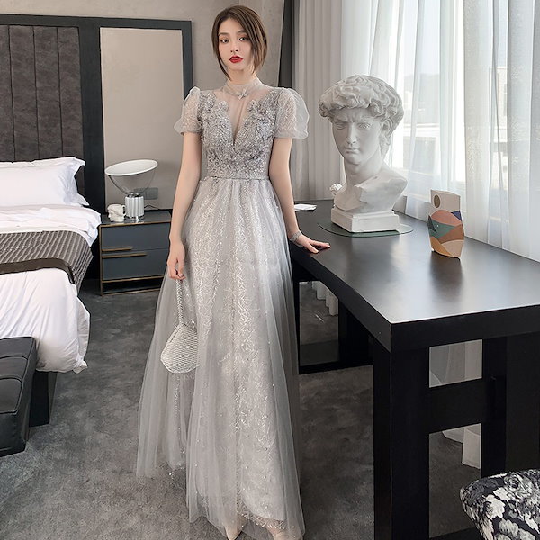 Qoo10] パーティードレス2025新作 結婚式ワン