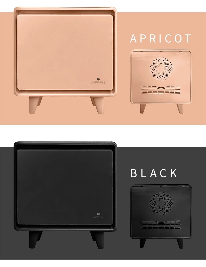 冷蔵庫 スマートテーブル 小型 コンパクト サイド ワイヤレス充電 USB コンセント タッチパネル 寝室 一人暮らし 淡色 くすみカラー パステル 黒 白 おしゃれ ステルス家電 可愛い