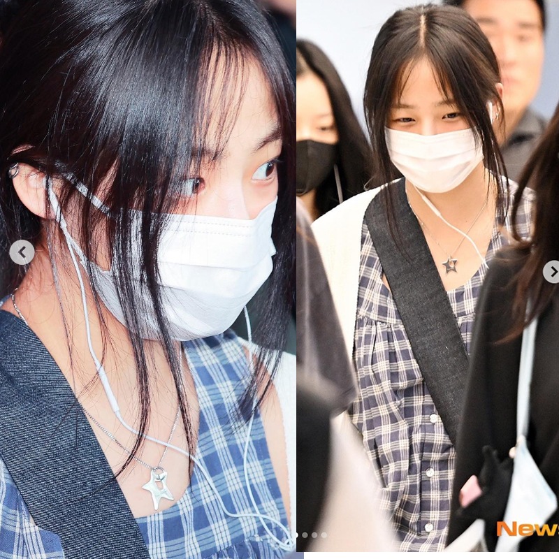 [NewJeansミンジ着用]EVERYBIRTHDAY 0:00 Star Silver Necklace NewJeansミンジ着用]0:00 Star Silver Necklace